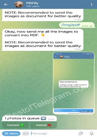 pdfifyBot bot step 2