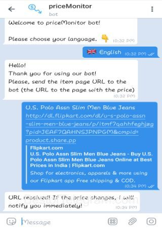 priceMonitorBot step 2