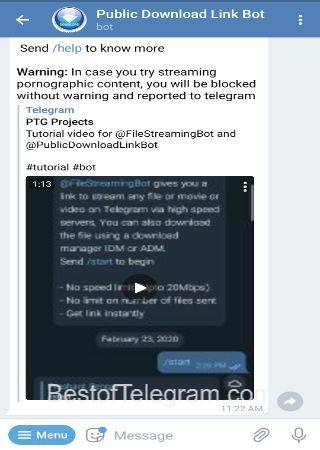 publicdownloadlinkbot step 2