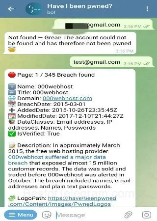 Have I been pwned? preview 2