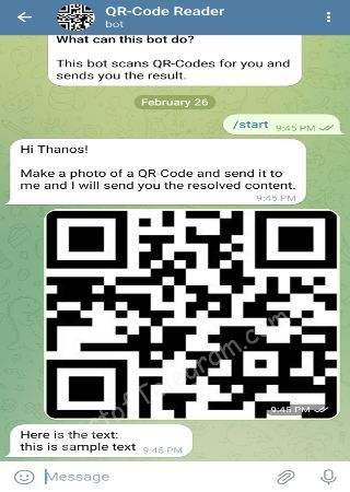 qrcrbot bot step 2