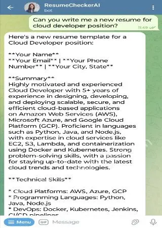 ResumeCheckerAI preview 2