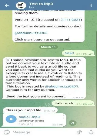 Text to Mp3 preview 2