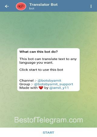 the_translatorBot bot step 1 