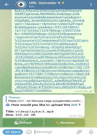 urluploadxbot bot step 2