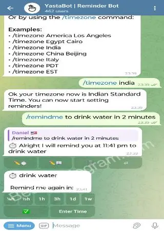 YastaBot | Reminder Bot preview 3