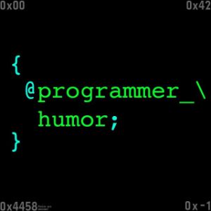 Programmer Humor