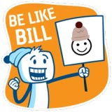 Be Like Bond sticker pack