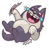 Hank The Husky sticker pack