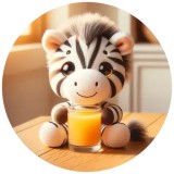 Zebra Tomodachi sticker pack