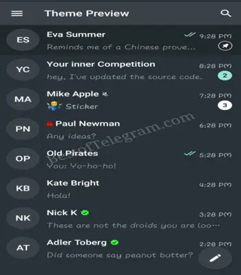 Material Dark preview