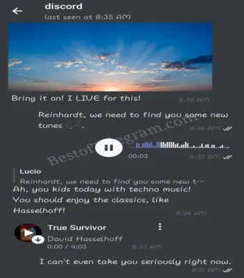 Discord preview