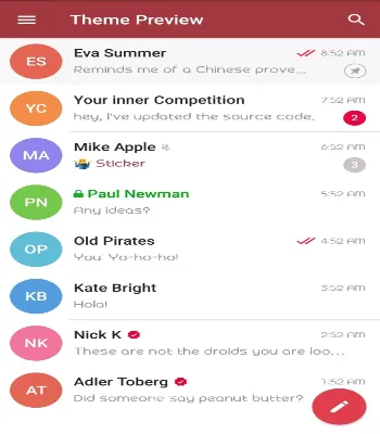 Telegram Info Classic preview